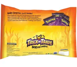 Pokemon BOOster Bundle Trick Or Trade New 40 Mini Packs Of 3 - Image 5