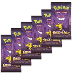 Pokemon BOOster Bundle Trick Or Trade New 40 Mini Packs Of 3 - Image 6