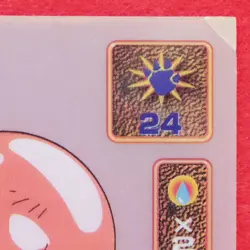 Voltorb Pokemon Seal Sticker Clear Lv.11 D108 Vintage Rare Nintendo Japanese F/S - Image 13