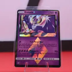2018 Pokémon TCG Ultra Prism Holo Rare 62/156 Lunala Prism Star - Image 1