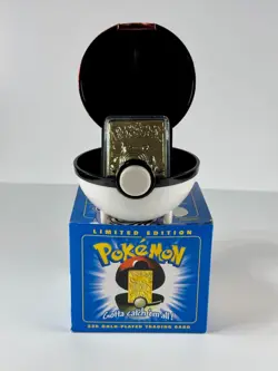 Pokemon Burger King 23K Gold Plated Poliwhirl Card + Box - Image 14