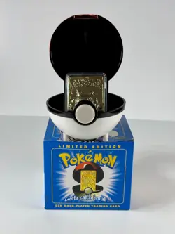 Pokemon Burger King 23K Gold Plated Poliwhirl Card + Box - Image 4