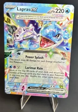 Lapras EX 032/142 Stellar Crown DOUBLE RARE POKEMON TCG [NM] - Image 4