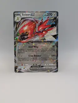 Scizor ex 111/162 Sv05 - Pokemon Temporal Forces - Near Mint Holo Ultra Rare - Image 3