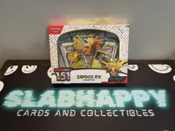 Pokémon TCG S&V: 151 Zapdos EX Collection Box *Factory Sealed* (4 Packs) - Image 1