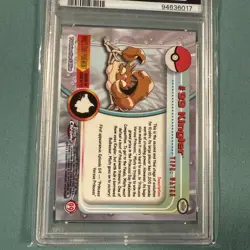 2000 Topps Chrome Pokemon T.V. Kingler #99 Pokemon T.V. PSA 10 GEM - Image 10