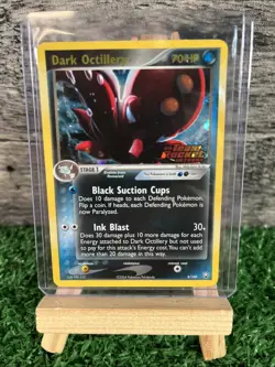 Pokemon Team Rocket Returns Dark Octillery 8/109 Reverse Holo Stamped NM/LP+ WK1 - Image 1