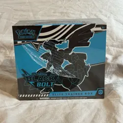 Pokemon TCG: Scarlet Violet Black Bolt Elite Trainer Box ETB Zekrom New Sealed - Image 1