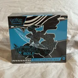 Pokemon TCG: Scarlet Violet Black Bolt Elite Trainer Box ETB Zekrom New Sealed - Image 8