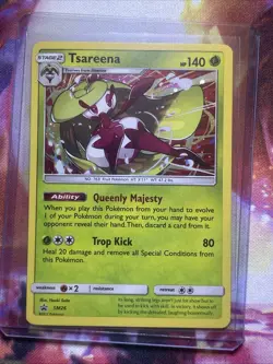 Pokémon TCG: SM26 Promo - Tsareena HOLOFOIL Mp - Image 1