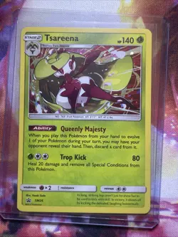 Pokémon TCG: SM26 Promo - Tsareena HOLOFOIL Mp - Image 3
