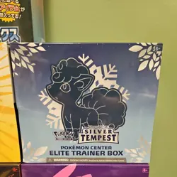 Silver Tempest Pokemon Center Exclusive ETB Elite Trainer Box Factory Sealed - Image 1