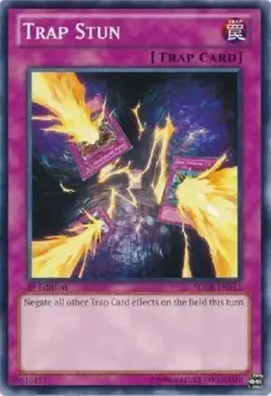 TRAP STUN - (SDCR-EN032) - Common - 1st - Yu-Gi-Oh - Cyber Dragon - Image 1
