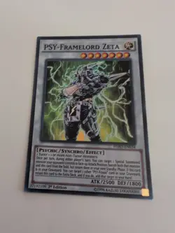 Yugioh PSY-Framelord Zeta HSRD-EN034 Super Rare 1st Ed NM - Image 2