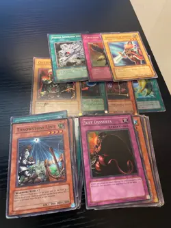 63 Card Large Lot Of Vintage Yugioh Cards 1996 - Image 1