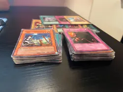 63 Card Large Lot Of Vintage Yugioh Cards 1996 - Image 3