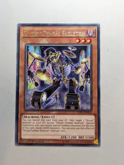 Yugioh: Orccust Cymbal Skeleton SOFU-EN015 - Rare - 1st Edition NM - Image 1