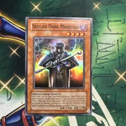 Yugioh! Skilled Dark Magician MFC-065 Super Rare Unlimited NM - Image 1