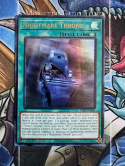 Nightmare Throne LEDE-EN061 Ultra Rare NM-M 1st Edition - Image 3