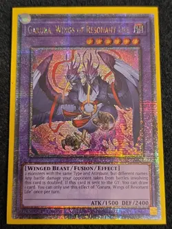Yugioh Garura, Wings of Resonant Life RA02-EN024 Quarter Century Rare 1st Ed NM - Image 2