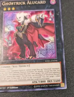 Ghostrick Alucard WIRA-EN046 1st Edition HP/DMG Yugioh - Image 5