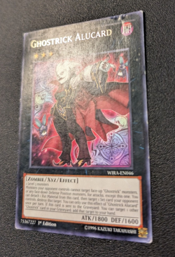 Ghostrick Alucard WIRA-EN046 1st Edition HP/DMG Yugioh - Image 10