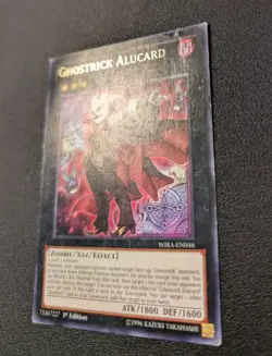 Ghostrick Alucard WIRA-EN046 1st Edition HP/DMG Yugioh - Image 2