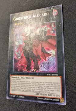 Ghostrick Alucard WIRA-EN046 1st Edition HP/DMG Yugioh - Image 4