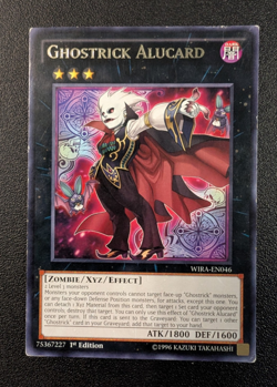Ghostrick Alucard WIRA-EN046 1st Edition HP/DMG Yugioh - Image 7