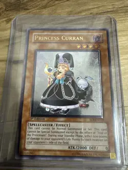Yugioh! Princess Curran SOI-EN028 Ultimate Rare 1st Edition LP - Image 1