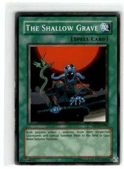 Yu-Gi-Oh! The Shallow Grave Common DB1-EN090 MP Unlimited - Image 1