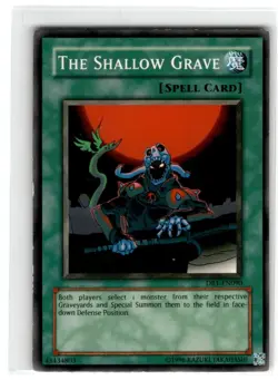 Yu-Gi-Oh! The Shallow Grave Common DB1-EN090 MP Unlimited - Image 3