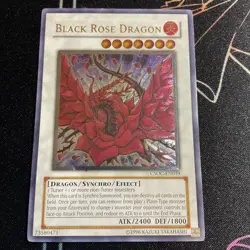Yugioh Black Rose Dragon CSOC-EN039 Ultimate Rare - Image 1