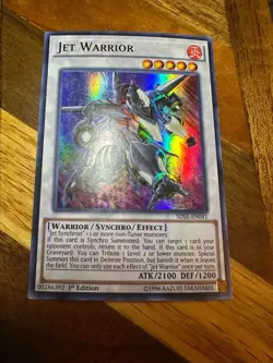 Jet Warrior SDSE-EN041 1st Edition Ultra Rare PL + BONUS - Image 1