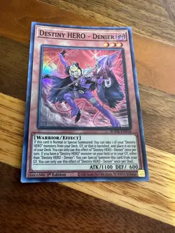 Destiny HERO - Denier BODE-EN018 1st Edition Super Rare LP + BONUS - Image 1