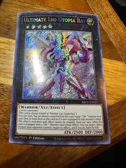 Ultimate Leo Utopia Ray BROL-EN027 1st Edition Secret Rare LP + BONUS - Image 1