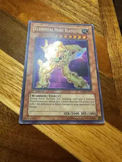 Elemental Hero Bladedge YSD-EN019 1st Edition Ultra Rare PL + BONUS - Image 3