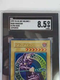 Dark Magician JP Yu-Gi-Oh Vol.1 1999 SGC 8.5 - Image 2