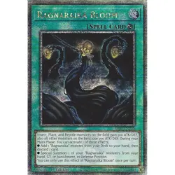 Ragnaraika Bloom Yu-Gi-Oh! LEDE-EN058 1st Quarter Century Secret Rare - Image 2
