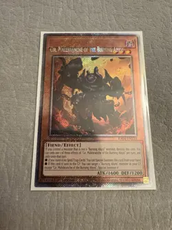 Yu-Gi-Oh! Cir Malebranche of the BA-Misprint-Name Shift-Platinum Rare-RA04-EN235 - Image 2