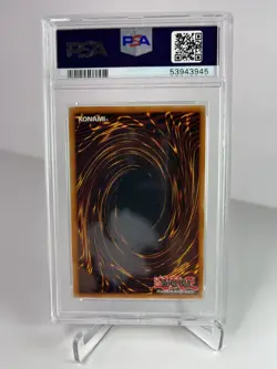 2003 YUGIOH GEMINI ELF LON-000 PSA 8 NM-MT MISPRINT REVERSE HOLO BLEED!! - Image 2
