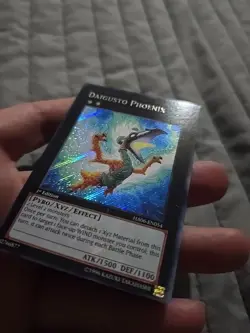 Yu-Gi-Oh! Daigusto Phoenix HA06-EN054 1st Edition Secret Rare LP - Image 9