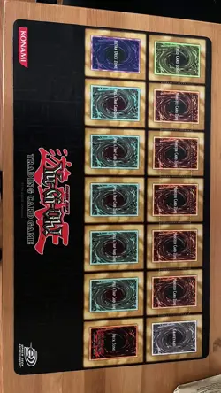 YuGiOh Classic Playmat TCG CCG Pad Trading Card Game Mat USA Seller UDE Konami - Image 1