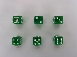 Attribute Dice YuGiOh Custom un official set of 6 USA Seller - Image 3