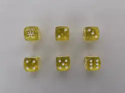 Attribute Dice YuGiOh Custom un official set of 6 USA Seller - Image 6
