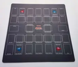 Yu-Gi-Oh! 2-Player Meta MR5 Link Zones Playmat YCS WCQ TCG OCG CCG Konami - Image 2