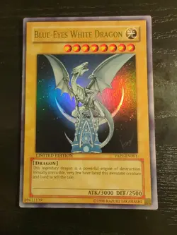 Yu-Gi-Oh Blue-Eyes White Dragon Ultra Rare Limited Edition YAP1-EN001 - Image 9
