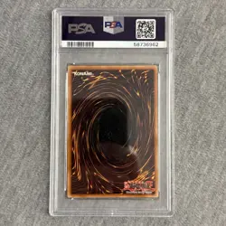 2003 Yu-Gi-Oh! Magic Cylinder Secret Rare LON-104 PSA 9 - Image 2