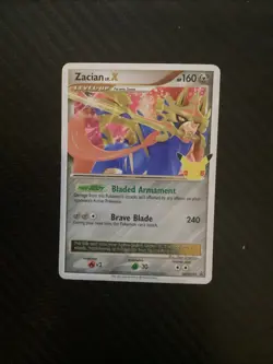 Zacian LV.X - SWSH135 - Pokemon Sword & Shield Promo Ultra Rare Holo Card NM - Image 1