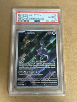 PSA 10 GEM MINT Mewtwo SVP052 UPC HOLO PROMO SVP 052 Pokemon Card - Image 1